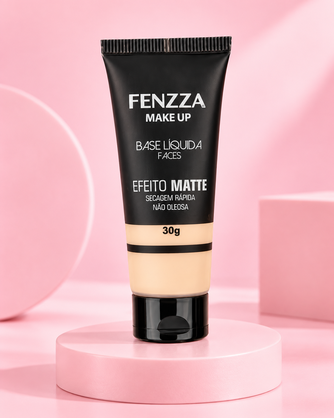 Fenzza Base Líquida Faces Efeito Matte 30 g